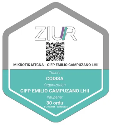 Badge eran zertifikazio digitala